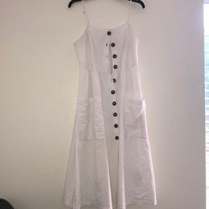 But toned down chic midi dress